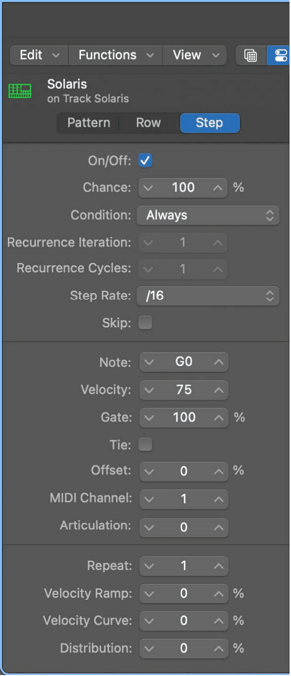 Logic Production course notes - Step Sequencer: Beyond the Grid