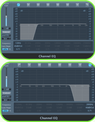 Mixing course notes - Filtering