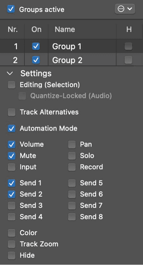 Mixing course notes - The same desk, in Logic