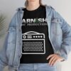 Portable Speaker Black T-Shirt - Image 6